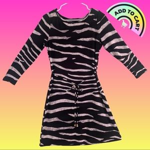 Zebra Print Ivanka Trump Dress
